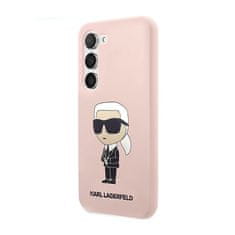 Karl Lagerfeld Karl Lagerfeld Silikonsko ohišje NFT Ikonik - Samsung Galaxy S23 (roza)