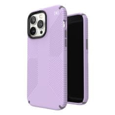 Speck Speck Presidio2 Grip - Ohišje proti drsenju za iPhone 14 Pro Max (pomladno vijolična / oblačno siva / bela)