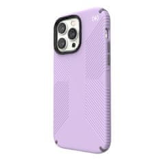 Speck Speck Presidio2 Grip - Ohišje proti drsenju za iPhone 14 Pro Max (pomladno vijolična / oblačno siva / bela)