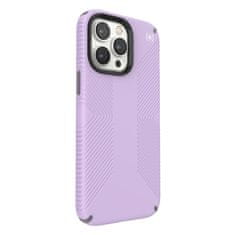 Speck Speck Presidio2 Grip - Ohišje proti drsenju za iPhone 14 Pro Max (pomladno vijolična / oblačno siva / bela)