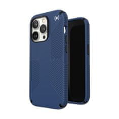 Speck Speck Presidio2 Grip - Ohišje proti drsenju za iPhone 14 Pro (Obalno modra / črna / bela)