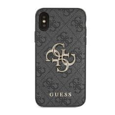 Guess Guess 4G Big Metal Logo - Ohišje za iPhone X (sivo)