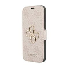 Guess Guess Booktype 4G Big Metal Logo - Ohišje za iPhone 13 Pro (roza)