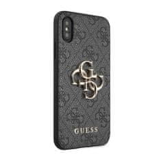 Guess Guess 4G Big Metal Logo - Ohišje za iPhone X (sivo)