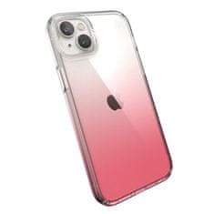 Speck Speck Presidio Perfect-Clear + Ombre - Ohišje za iPhone 15 Plus / 14 Plus s prevleko MICROBAN (prozorno / Vintage Rose Fade)