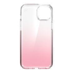 Speck Speck Presidio Perfect-Clear + Ombre - Ohišje za iPhone 15 Plus / 14 Plus s prevleko MICROBAN (prozorno / Vintage Rose Fade)