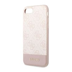 Guess Guess 4G Bottom Stripe Collection - Ohišje za iPhone SE (2022/2020) / 8 / 7 (roza)