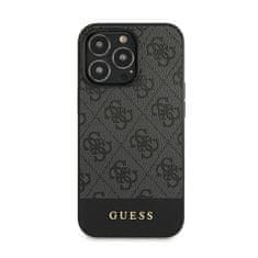 Guess Guess 4G Bottom Stripe Collection - Ohišje za iPhone 13 Pro (sivo)