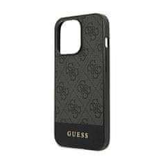 Guess Guess 4G Bottom Stripe Collection - Ohišje za iPhone 13 Pro (sivo)