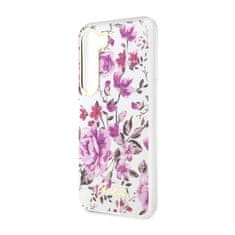 Guess Guess Flower Collection - ovitek za Samsung Galaxy S23 (bel)