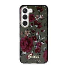 Guess Guess Flower Collection - etui za Samsung Galaxy S23+ (kaki)