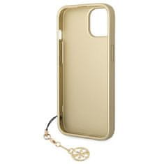 Guess Kolekcija Guess 4G Charms - etui za iPhone 14 Plus (rjav)