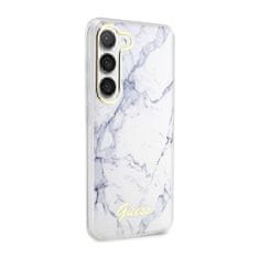 Guess Guess Marble Collection - Ohišje za Samsung Galaxy S23+ (belo)