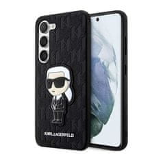 Karl Lagerfeld Karl Lagerfeld NFT Saffiano Monogram Ikonik - Ohišje za Samsung Galaxy S23+ (črno)