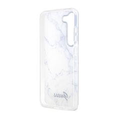 Guess Guess Marble Collection - Ohišje za Samsung Galaxy S23+ (belo)