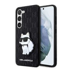 Karl Lagerfeld Karl Lagerfeld NFT Saffiano Monogram Choupette - Ohišje za Samsung Galaxy S23+ (črno)