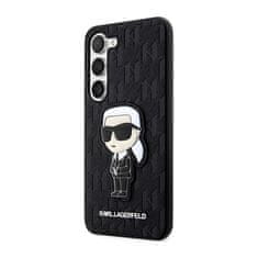 Karl Lagerfeld Karl Lagerfeld NFT Saffiano Monogram Ikonik - Ohišje za Samsung Galaxy S23 (črno)