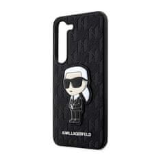 Karl Lagerfeld Karl Lagerfeld NFT Saffiano Monogram Ikonik - Ohišje za Samsung Galaxy S23 (črno)