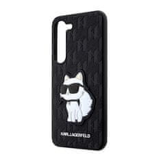 Karl Lagerfeld Karl Lagerfeld NFT Saffiano Monogram Choupette - Ohišje za Samsung Galaxy S23+ (črno)