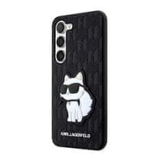 Karl Lagerfeld Karl Lagerfeld NFT Saffiano Monogram Choupette - Ohišje za Samsung Galaxy S23+ (črno)