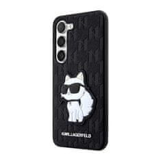 Karl Lagerfeld Karl Lagerfeld NFT Saffiano Monogram Choupette - Ohišje za Samsung Galaxy S23 (črno)