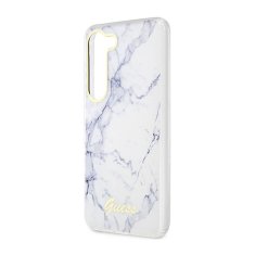 Guess Guess Marble Collection - Ohišje za Samsung Galaxy S23 (belo)