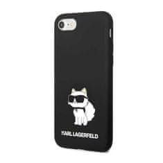 Karl Lagerfeld Karl Lagerfeld Silikon NFT Choupette - Ohišje za iPhone SE (2022 / 2020) / 8 / 7 (črno)