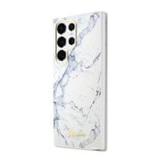 Guess Guess Marble Collection - Ohišje za Samsung Galaxy S23 Ultra (belo)