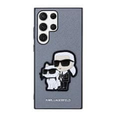 Karl Lagerfeld Karl Lagerfeld NFT Saffiano Karl &amp; Choupette - Ovitek za Samsung Galaxy S23 Ultra (siv)