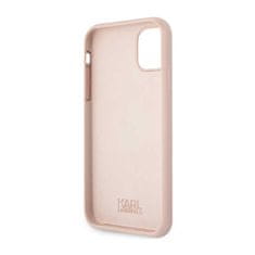 Karl Lagerfeld Karl Lagerfeld Silikonski ovitek NFT Choupette - iPhone 11 (roza)