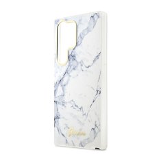 Guess Guess Marble Collection - Ohišje za Samsung Galaxy S23 Ultra (belo)