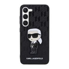 Karl Lagerfeld Karl Lagerfeld NFT Saffiano Monogram Ikonik - Ohišje za Samsung Galaxy S23+ (črno)