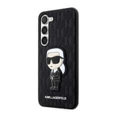 Karl Lagerfeld Karl Lagerfeld NFT Saffiano Monogram Ikonik - Ohišje za Samsung Galaxy S23+ (črno)