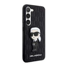 Karl Lagerfeld Karl Lagerfeld NFT Saffiano Monogram Ikonik - Ohišje za Samsung Galaxy S23+ (črno)