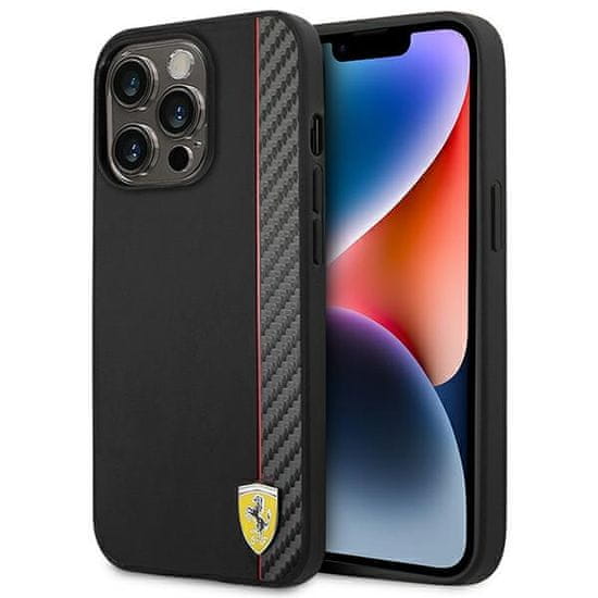 Ferrari Ferrari Carbon - Ohišje za iPhone 14 Pro (črno)