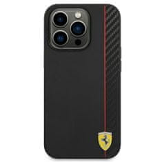 Ferrari Ferrari Carbon - Ohišje za iPhone 14 Pro (črno)