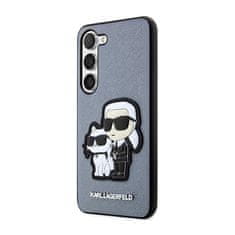 Karl Lagerfeld Karl Lagerfeld NFT Saffiano Karl &amp; Choupette - Ovitek za Samsung Galaxy S23+ (siv)