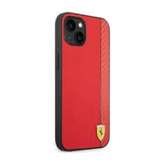 Ferrari Ferrari Carbon - ohišje za iPhone 14 (rdeče)