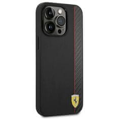 Ferrari Ferrari Carbon - Ohišje za iPhone 14 Pro (črno)