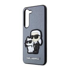 Karl Lagerfeld Karl Lagerfeld NFT Saffiano Karl &amp; Choupette - Ovitek za Samsung Galaxy S23+ (siv)