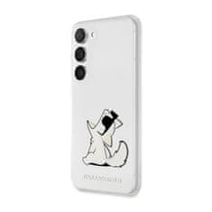 Karl Lagerfeld Karl Lagerfeld Choupette Fun - Ohišje za Samsung Galaxy S23 (prozorno)