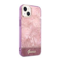 Guess Guess Jungle Case - Ohišje za iPhone 14 Plus (roza)