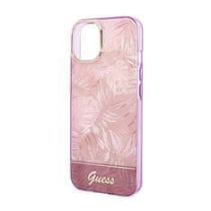 Guess Guess Jungle Case - Ohišje za iPhone 14 Plus (roza)