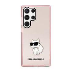 Karl Lagerfeld Karl Lagerfeld IML NFT Choupette - Ohišje za Samsung Galaxy S23 Ultra (roza)