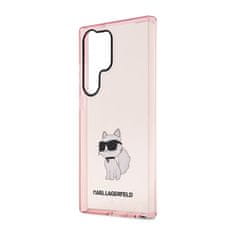 Karl Lagerfeld Karl Lagerfeld IML NFT Choupette - Ohišje za Samsung Galaxy S23 Ultra (roza)