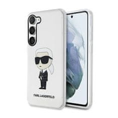 Karl Lagerfeld Karl Lagerfeld IML NFT Ikonik - Ohišje za Samsung Galaxy S23 (prozorno)