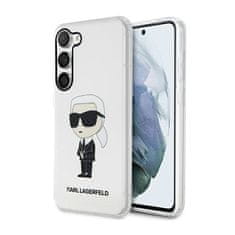 Karl Lagerfeld Karl Lagerfeld IML NFT Ikonik - Ohišje za Samsung Galaxy S23+ (prozorno)