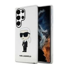 Karl Lagerfeld Karl Lagerfeld IML NFT Ikonik - Ohišje za Samsung Galaxy S23 Ultra (prozorno)