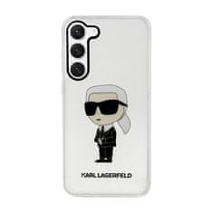 Karl Lagerfeld Karl Lagerfeld IML NFT Ikonik - Ohišje za Samsung Galaxy S23+ (prozorno)