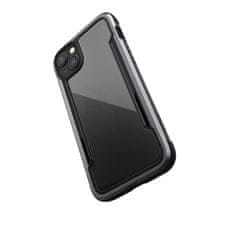 Miramarket X-Doria Raptic Shield - aluminijast ovitek za iPhone 14 Plus (testiran na 3 m) (črn)